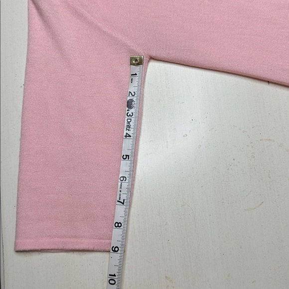 Kerisma Women's "Raven" Pink Coral Lightweight Knit Wool Blend Tunic Top Sz M/L - Picture 12 of 12